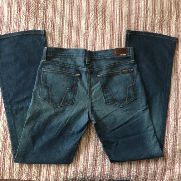 FOSSIL Jeans Slim Boot Cut Size 30 - Picture 3 of 4